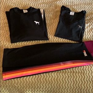 3 piece outfit Pink by Victoria Secrets